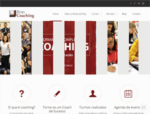 Tablet Screenshot of brascoaching.com